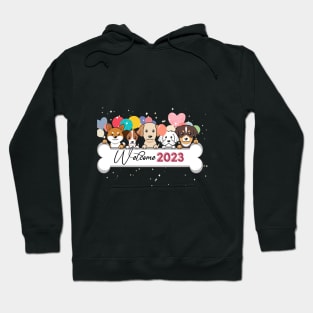 Cute Design to Welcome 2023 Hoodie